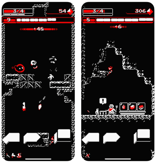 ジャンプアクションゲーム「Downwell」がApp Storeでセール中！