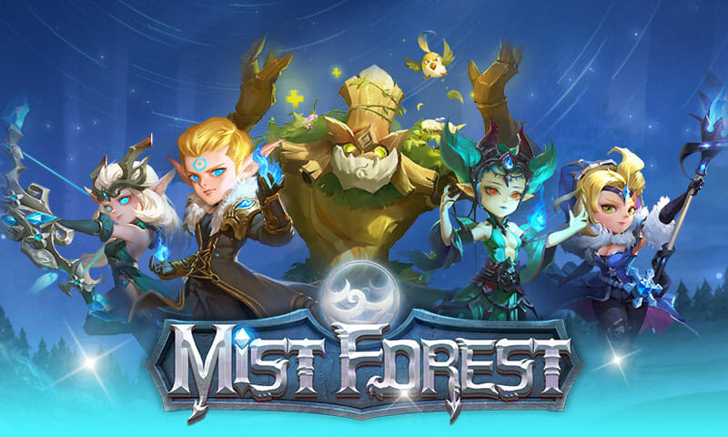 魔法の世界で冒険の旅に出よう！放置型アドベンチャーRPG「Mist Forest」が1月6日から配信開始！