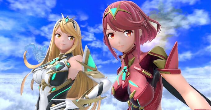「スマブラSP」にゼノブレイド2のホムラとヒカリが参戦決定！対戦中はいつでも切り替え可能に