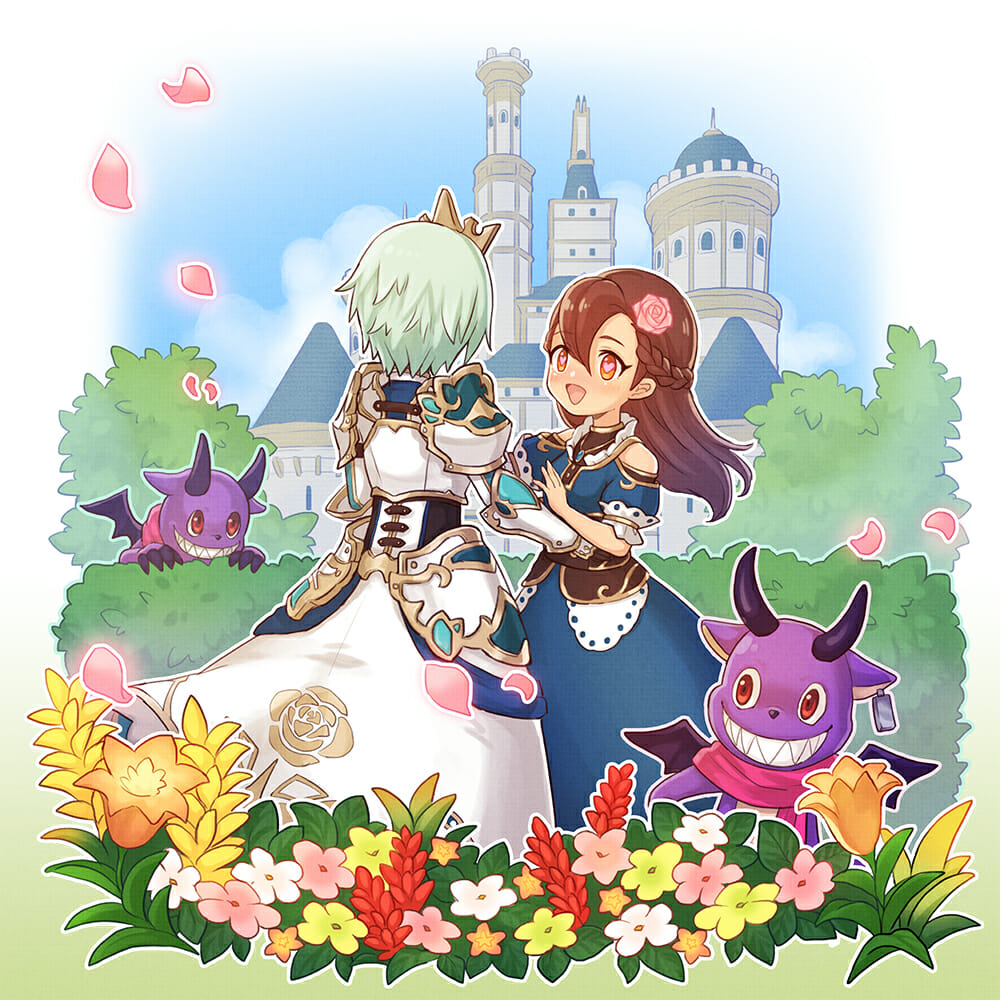 「アルケミアストーリー」のイベント「悪夢城の王子」が開催！花モチーフの新アバターや家具が登場