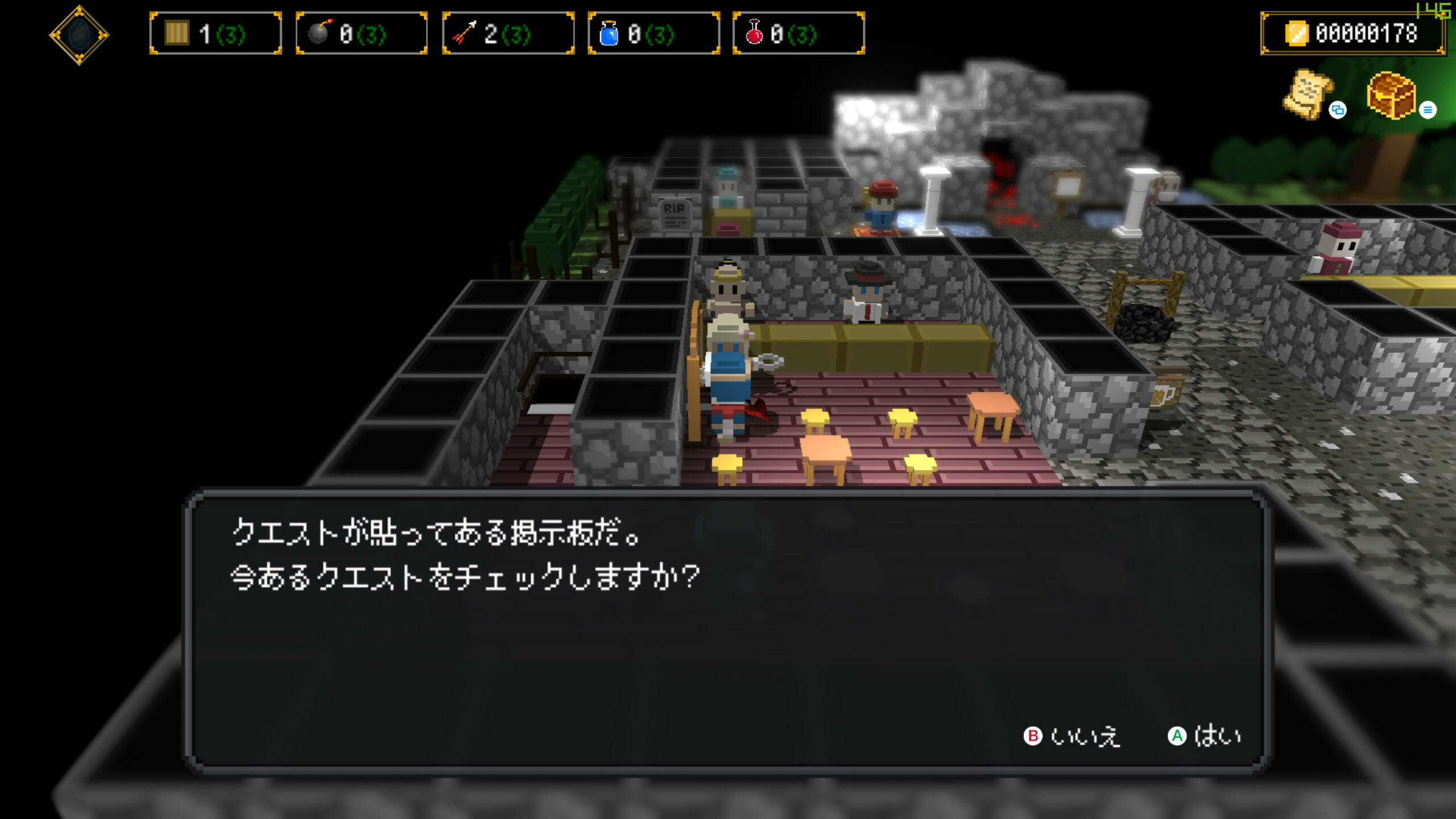 リアルタイムで進行するアクション系ローグライクRPG「ダンジョンに捧ぐ墓標」