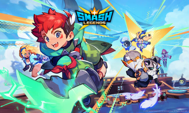 LINE Gamesの新作タイトル「SMASH LEGENDS：スマッシュレジェンド」が配信開始！PC・モバイルで遊べるマルチプレ…