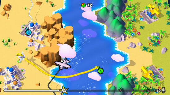 Switch「フライ トゥギャザー！」が4月29日に発売決定！飛行機が衝突しないよう空路を描く飛行機アクションゲーム