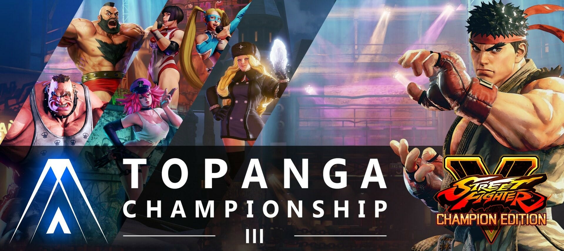 「ストリートファイターV」の国内最高峰リーグ戦「第3期 TOPANGAチャンピオンシップ」が6月14日から開催！