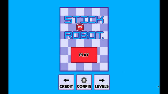 スマホ向けゲーム「Stick Robot Puzzl」が配信開始！ロボットを操作してゴールまで導くパズルゲーム
