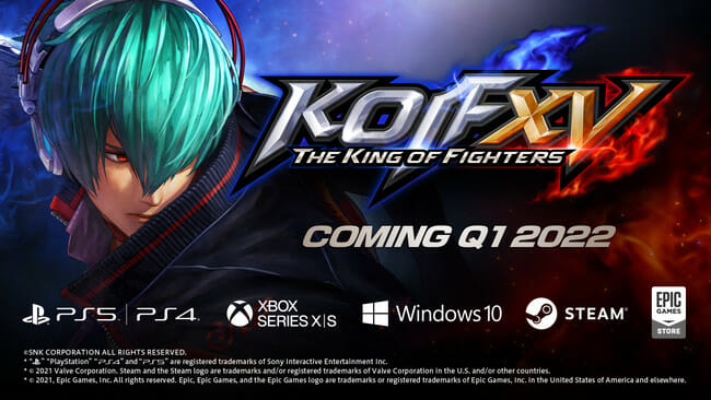 対戦格闘ゲーム「THE KING OF FIGHTERS XV」が2022年春に発売決定！