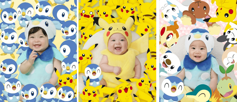 スタジオアリスのポケモン撮影にポッチャマが仲間入り！ 赤ちゃん専用のポッチャマ着ぐるみ撮影が8月1日から開始