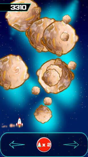 「大隕石 – メテオシューティング」が配信開始！隕石の大群にミサイルを撃ち込むシューティングゲーム
