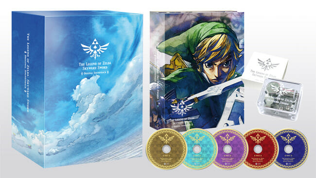 「ゼルダの伝説 スカイウォードソード」のサントラが11月23日に発売！限定盤はメインテーマのオルゴールを同梱