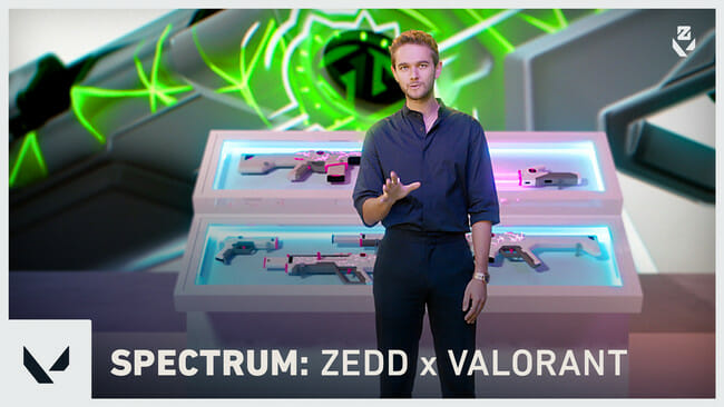 「VALORANT」とグラミー賞アーティスト・DJ Zeddがコラボ！オーディオ連動型スキン「スペクトラム」が登場