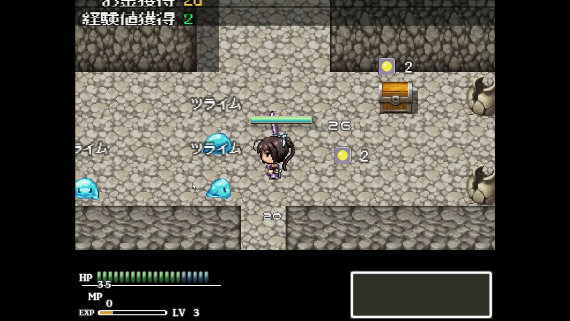 装備を整えて「いにしえの塔」を攻略していくハクスラアクションRPG「連撃の剣士」