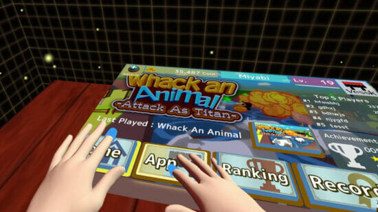 ハンドトラッキング機能を使ったVRゲーム「Vessk 手と机で遊ぼう」が配信開始！