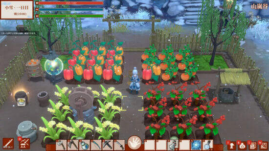 Steam「仙郷物語」の早期アクセスがスタート　農業を通して心身を修練するスローライフシミュレーション
