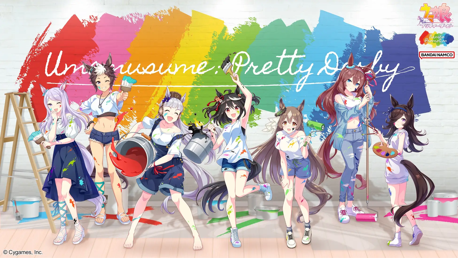 バンダイナムコアミューズメントが「ウマ娘」とコラボ！限定イラストを使用した商品が登場
