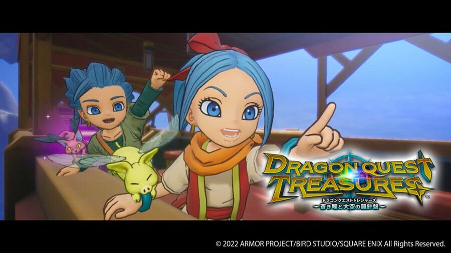 「ドラゴンクエスト トレジャーズ 蒼き瞳と大空の羅針盤」のティザートレーラーが公開　次回情報公開は6月を予定