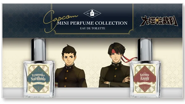 「大逆転裁判」のキャラクター香水が7月22日から発売！キャラクター性やバックボーンをイメージ