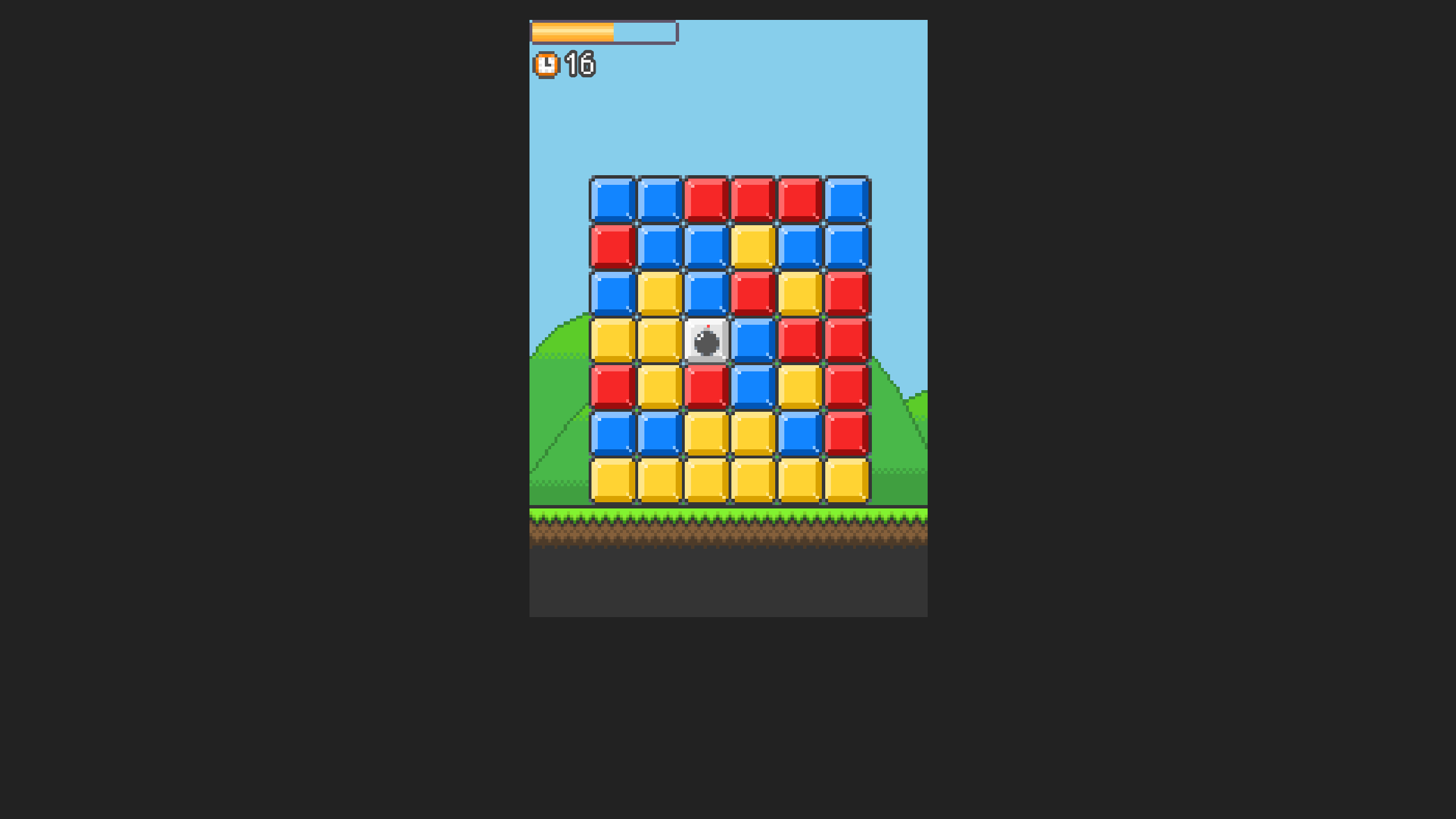 30秒でたくさんのブロックを消すカジュアルパズルゲーム「BlockBomber」