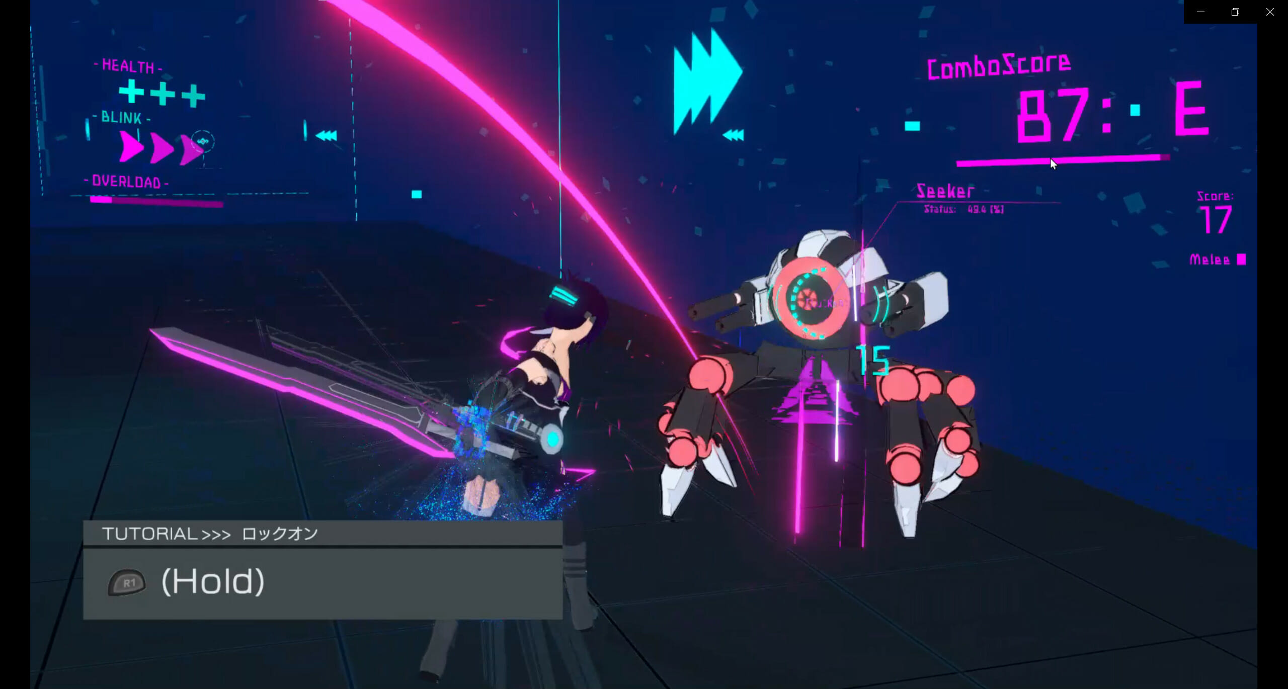 大剣と銃を使ってウィルスと戦うスタイリッシュアクションゲーム「Binary.」