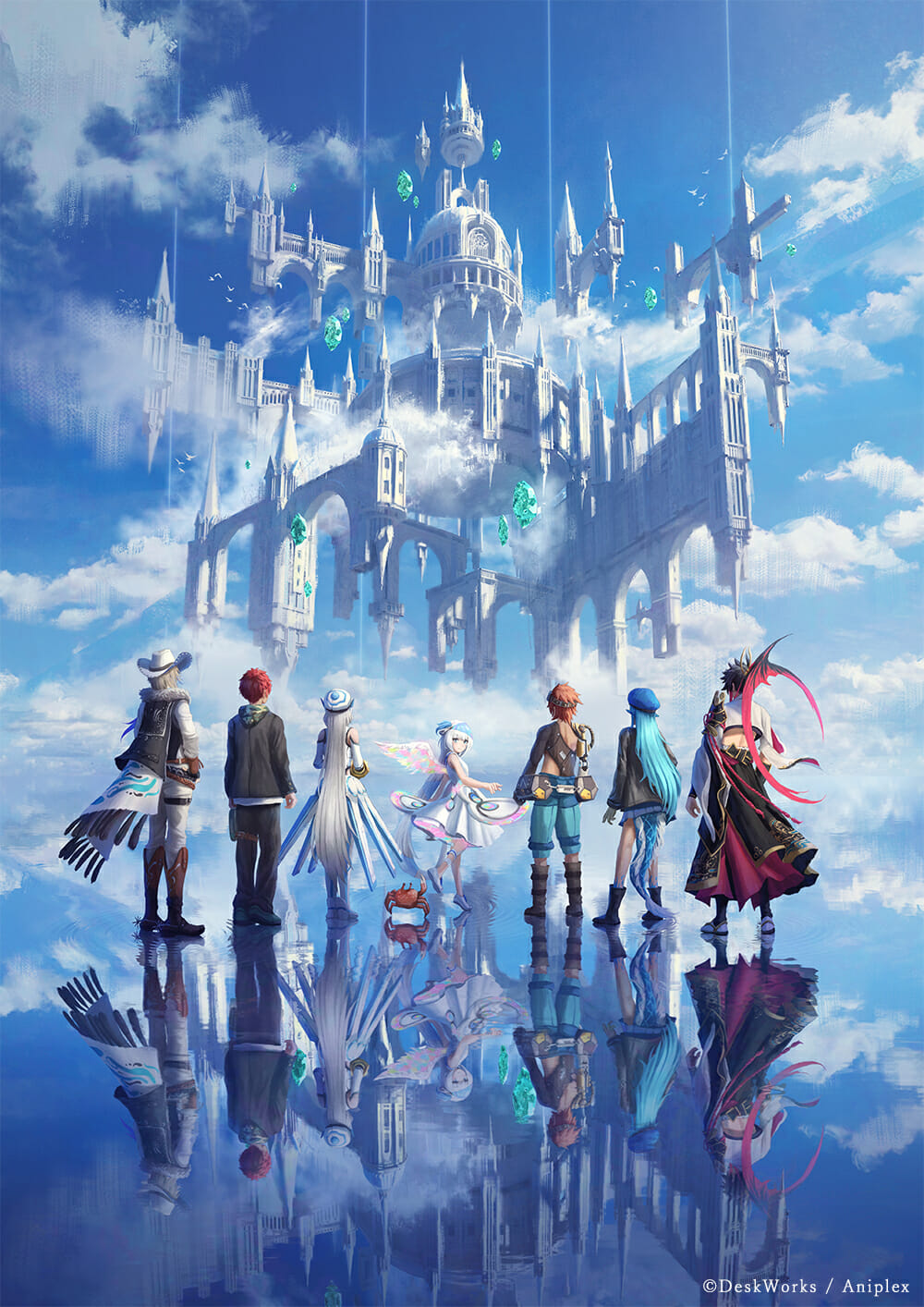 スマホ向けRPG「World Ⅱ World」が発表　「RPGタイム！」を手掛けたアニプレックス×デスクワークスの新作タイトル