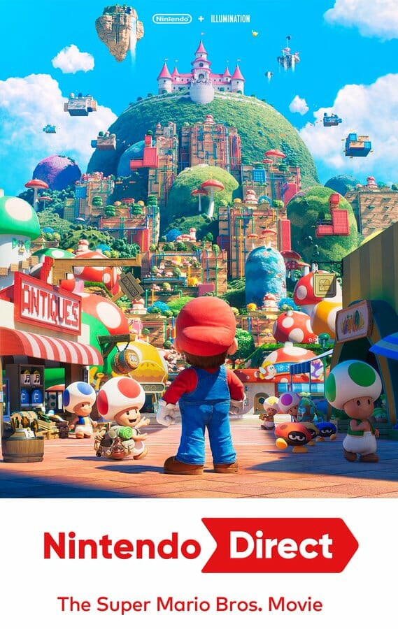 「スーパーマリオ」の映画に関する情報番組が10月7日午前5時5分から放送へ　世界初のトレーラー映像も公開
