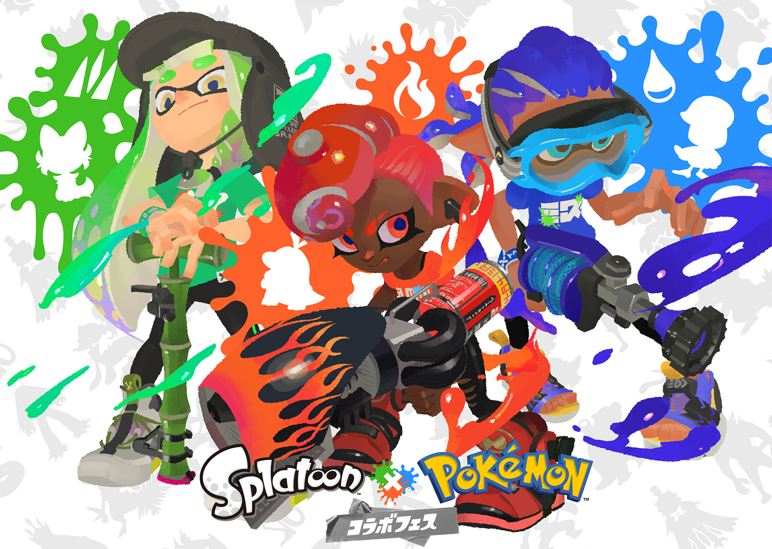 「スプラトゥーン3」、ポケモンシリーズとのコラボフェスを11月12日から開催　お題は「パートナーに選ぶならどのタイプ？ くさ vs…