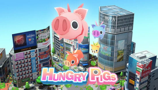 はらぺこブタが渋谷で大暴れ！ Steam向けアクションゲーム「HUNGRY PIGS」が配信開始