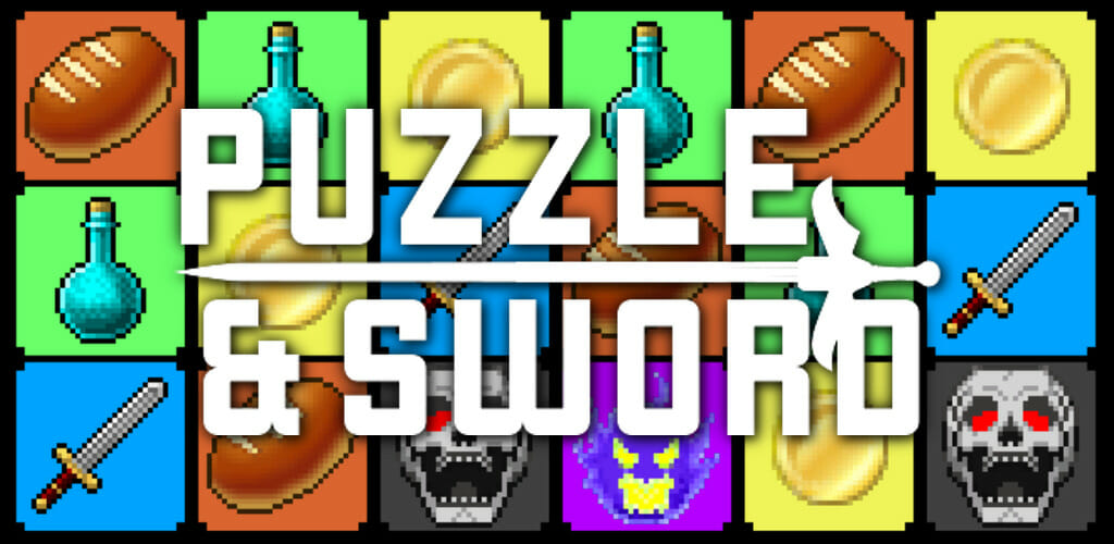 スマホ向けゲーム「パズソード」が配信開始！マッチ3パズルとダンジョンRPGが融合
