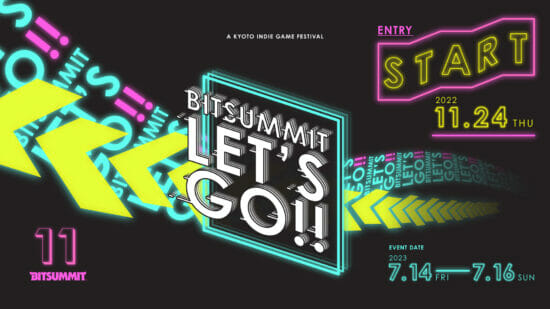 インディーゲームイベント「BitSummit Let’s Go!!」、2023年7月14日～16日に開催決定！出展者のエントリー募集もスタート