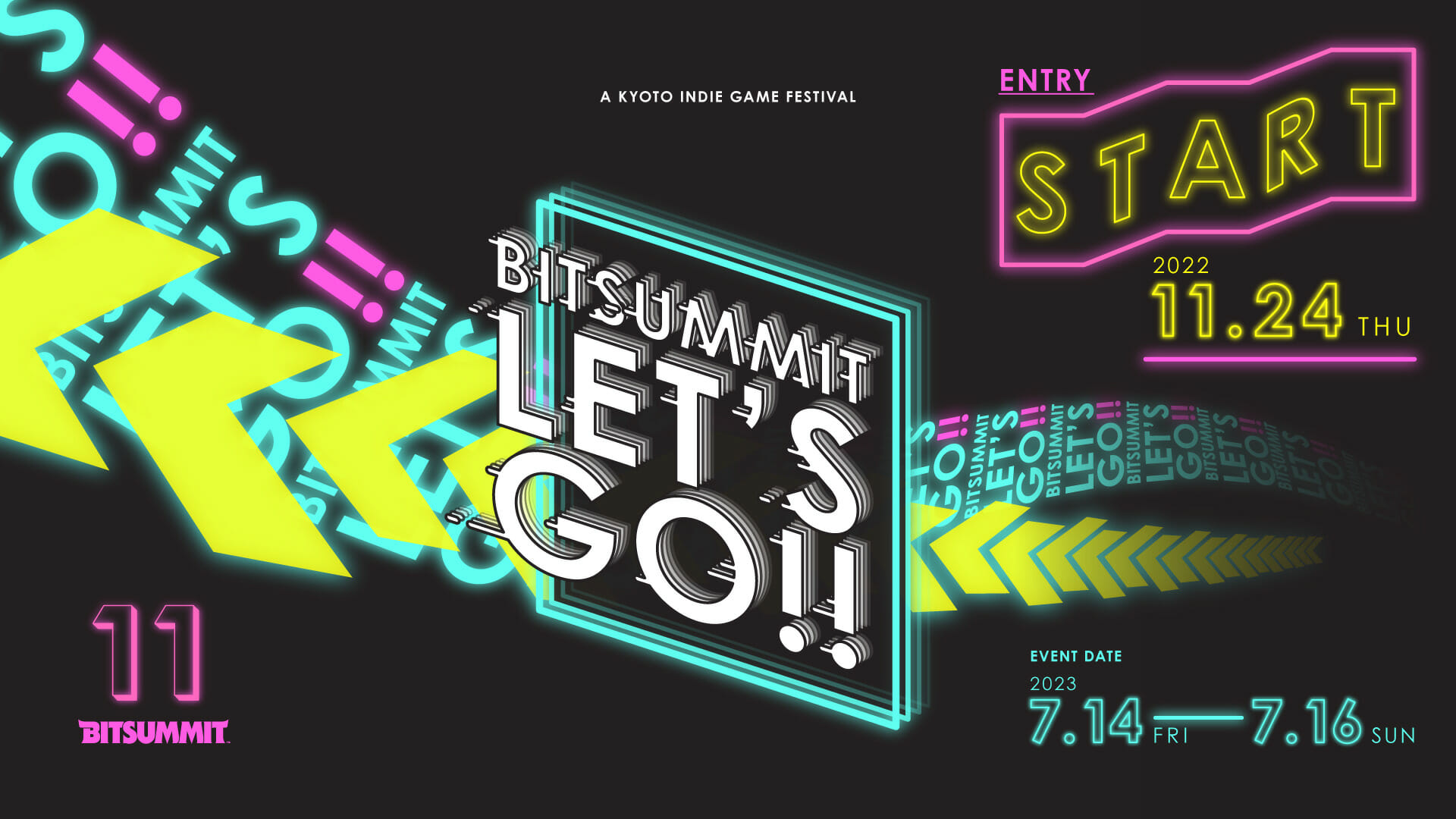 インディーゲームイベント「BitSummit Let’s Go!!」、2023年7月14日～16日に開催決定！出展者の…