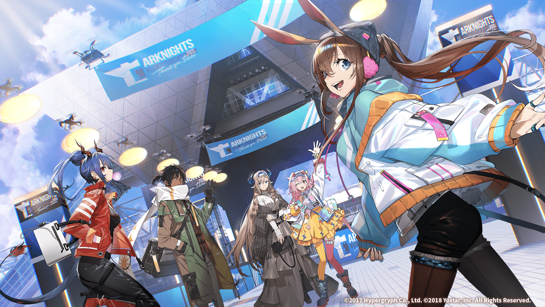 「アークナイツ」3周年リアルイベントの特設サイトが更新　イベント当日のスペシャルステージは配信予定