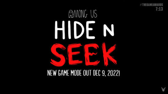 宇宙人狼「Among Us」の新モード「Hide n Seek」が12月9日から配信　インポスターとのかくれんぼが楽しめる