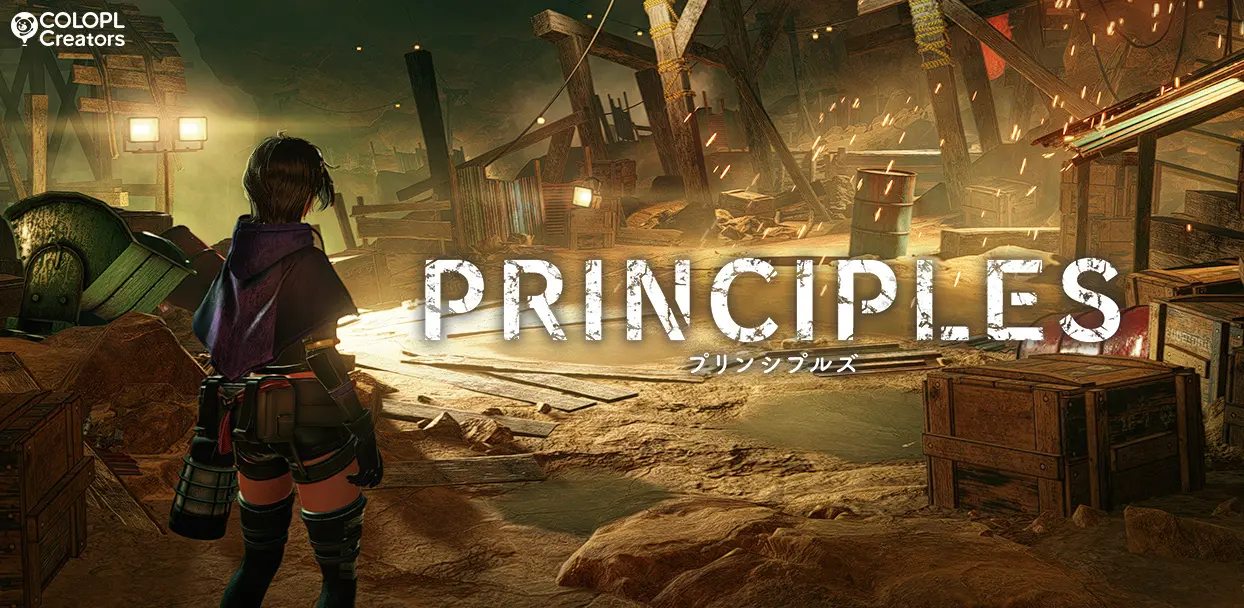 コロプラ新作、「PRINCIPLES」配信開始　深淵な地下遺跡の世界を探索する短編アドベンチャーゲーム