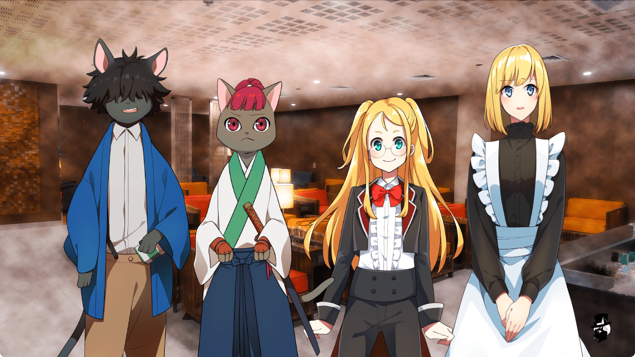 猫と少女の冒険活劇を描く長編ビジュアルノベル「ミントロワイヤル-INtroduction-」が発売開始