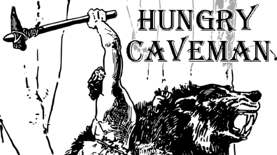 原始人が狩りをするジャンプアクションゲーム「Hungry Caveman」がSteam向けに配信開始