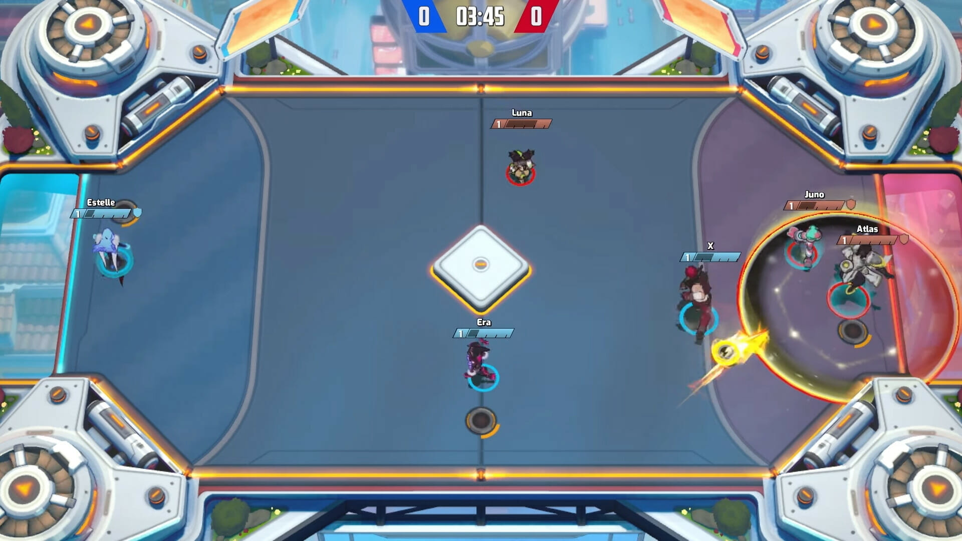 エアホッケー風オンライン対戦ゲーム「Omega