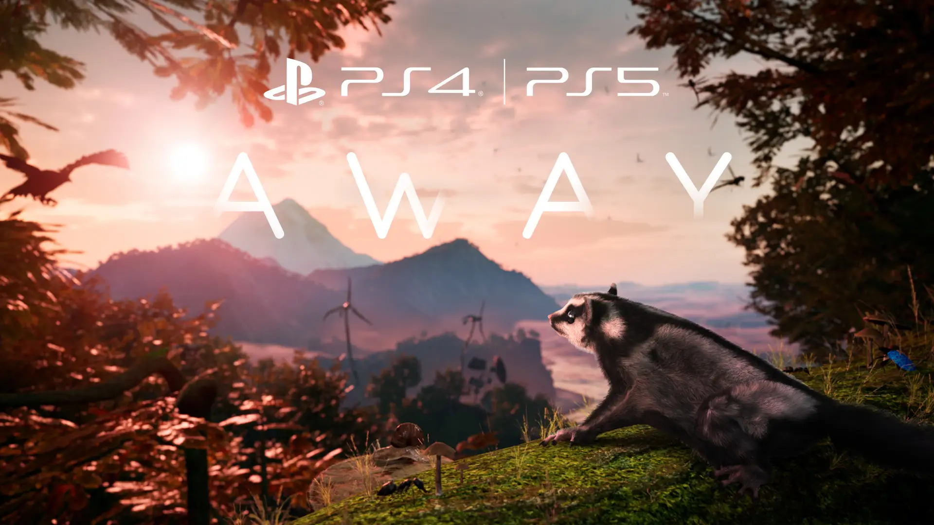 小さなフクロモモンガになって大自然を旅するアクションアドベンチャー「AWAY」が5月25日に発売決定
