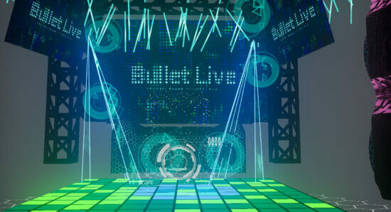 楽曲ごとに幻想的な世界が楽しめるSteam向けVRリズムゲーム「BulletLive」が3月31日から配信開始