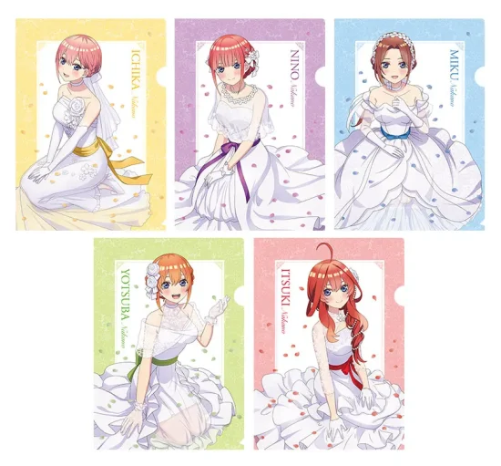 「五等分の花嫁 ～彼女と交わす五つの約束～」の予約受付がスタート。店舗限定特典などの情報も公開