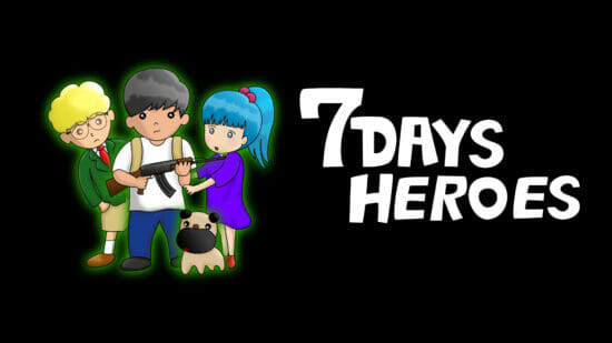 4人のキャラを操ってゾンビと戦うドット絵2Dアクションゲーム「7DAYS HEROES」のiOS版が8月25日から発売開始
