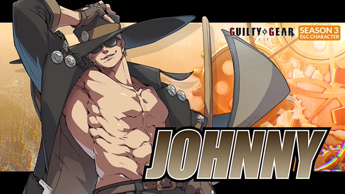 「GUILTY GEAR -STRIVE」、新キャラクター「ジョニー」が8月24日に配信決定。同日から「シーズンパス3」の配信もスタート