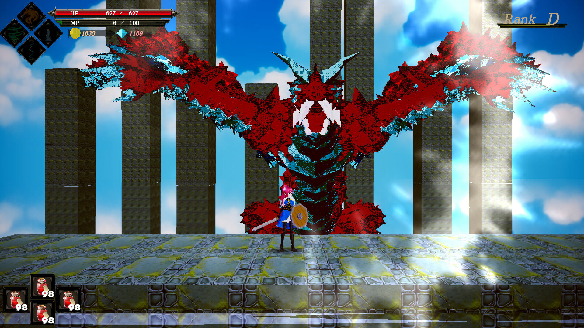 ローグライトアクションRPG「ゼラニウム:夜明けの願いの物語」、一部のアクションが楽しめる期間限定版が配信開始