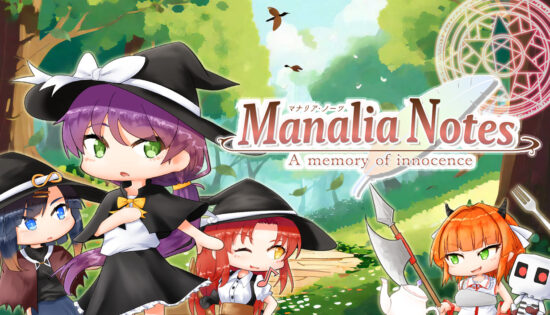 弾幕要素とブロック崩しが融合した「Manalia Notes -A memory of innocence-」のSteam版が9月10日に配信へ