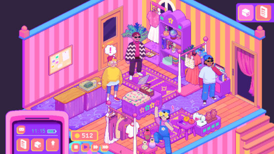 ヴィンテージショップ経営シミュレーション「Thrifty Business ヴィンテージショップへようこそ」が2026年発売へ。Steam向けのストアページも公開