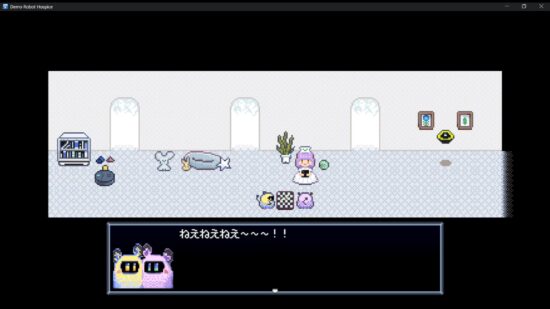 2Dアドベンチャーゲーム「Robot Hospice」