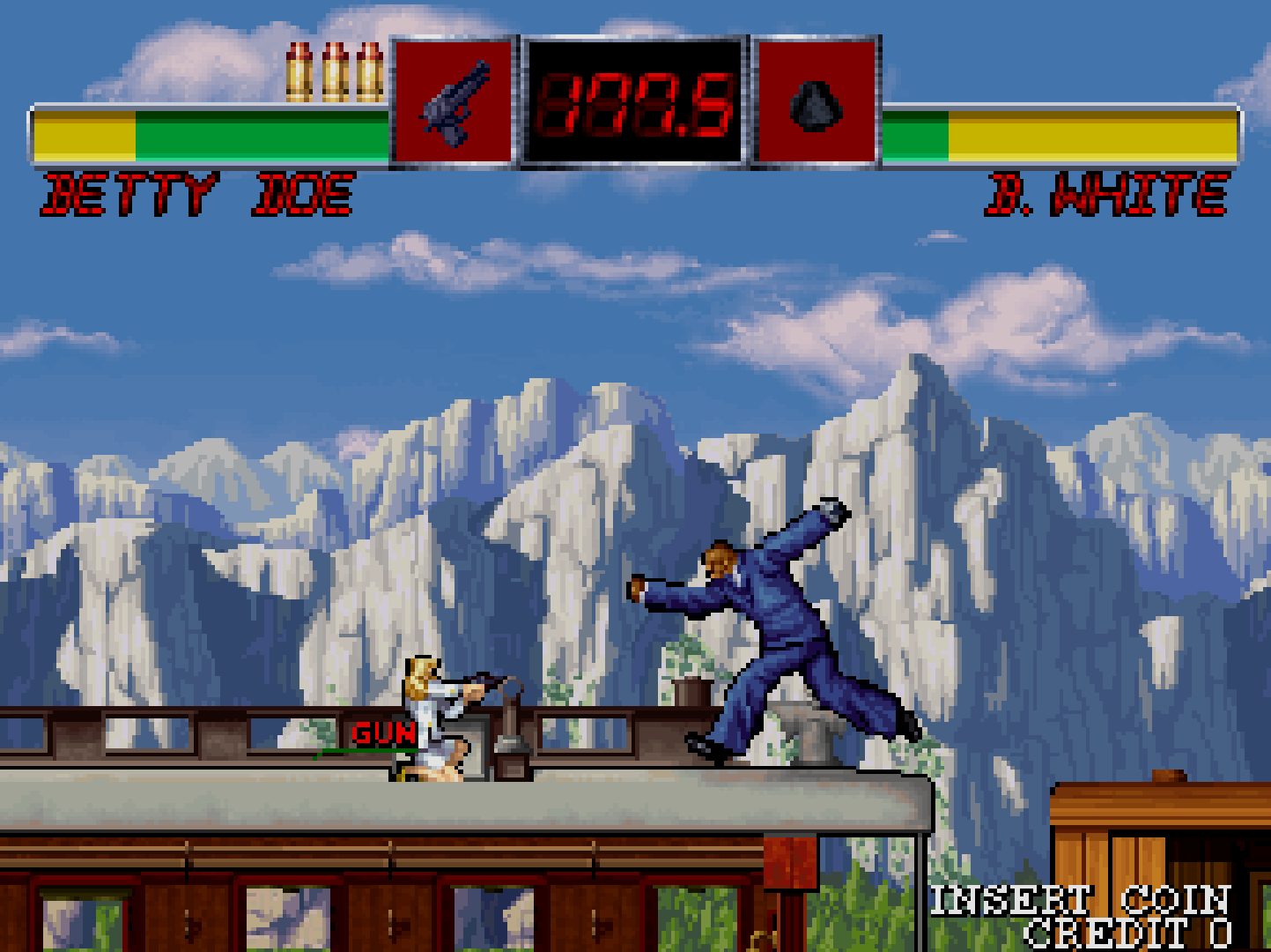 1995年にナムコから発売された暗殺アクションゲーム「アウトフォクシーズ」がアーケードアーカイブスで配信開始！