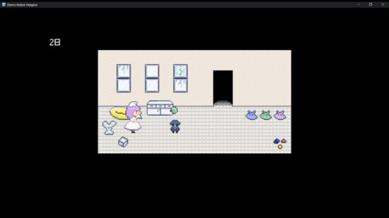 2Dアドベンチャーゲーム「Robot Hospice」
