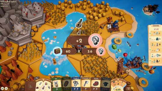 街づくり×ローグライクデッキ構築「Islantiles」のデモ版が配信。理想の島を育てて爽快コンボで繁栄へ導く