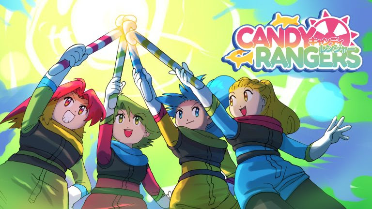 4キャラクターを同時に操作するオンレール・シューティングゲーム「キャンディレンジャー」が発売開始！