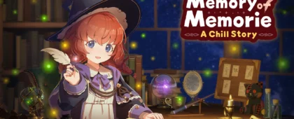 魔法使いの少女と一緒にデスクワークする作業用アドベンチャー「Memory of Memorie : A Chill Story」が…