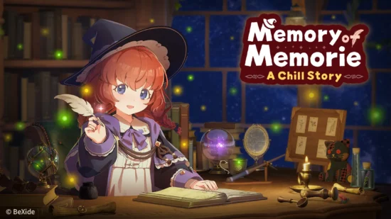 魔法使いの少女と一緒にデスクワークする作業用アドベンチャー「Memory of Memorie : A Chill Story」が2026年夏に発売決定